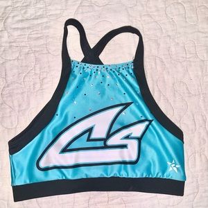 CHEER SPORT SHARKS CROP TOP 💙 2018-2019 PROGRAM CROP